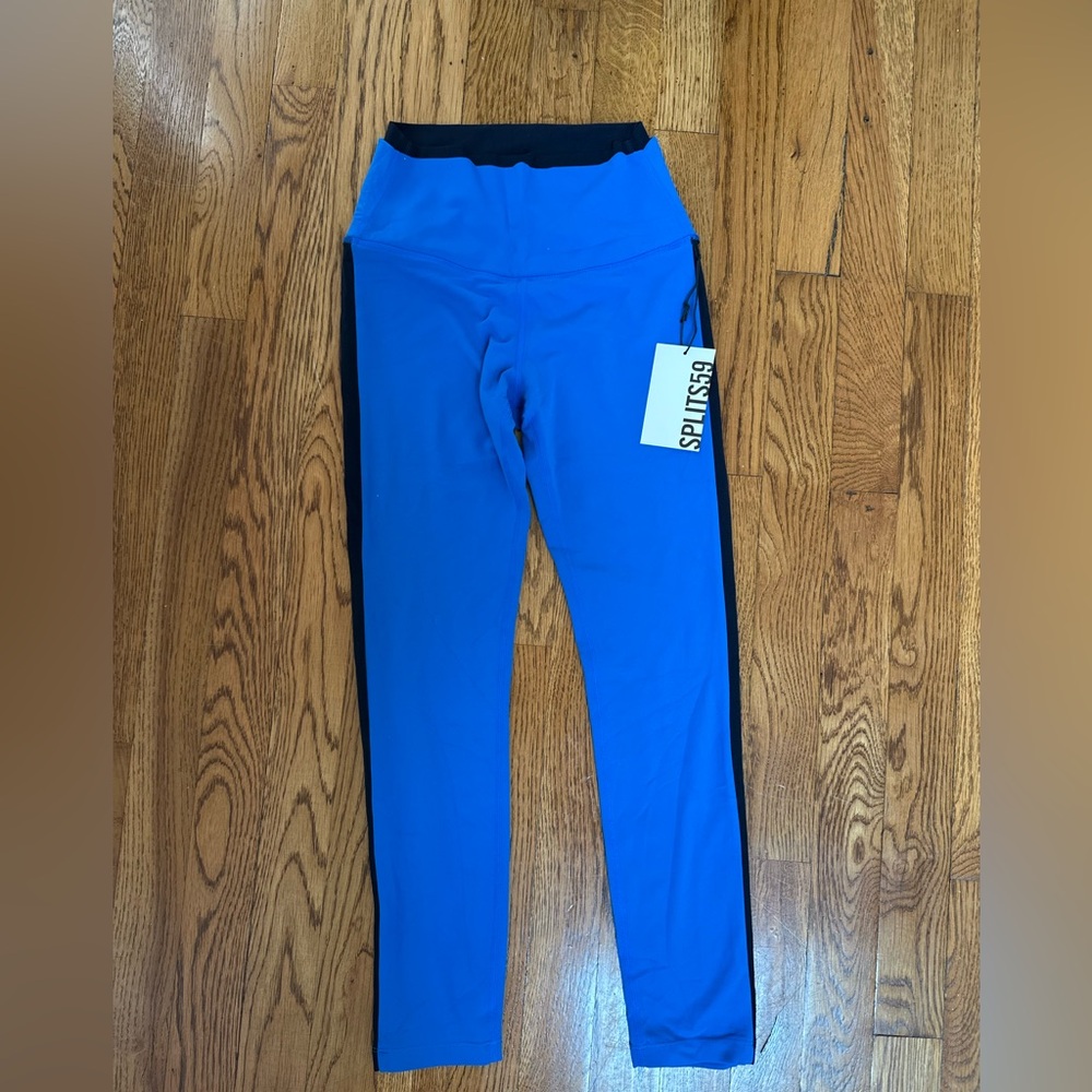 Splits59 Blue and Black Leggings
